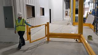 Warehouse Safety Gates for Guardrail by P STROUTH LLC 155 views 2 years ago 15 seconds