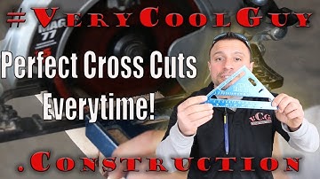 How To Crosscut With A Circular Saw FAST & SIMPLY!