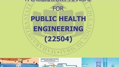Public Health Engineering (22504) Practical No 11 Lab Manual answer