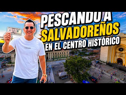PRANKING SALVADORANS WITH A $5 BILL IN THE HISTORIC CENTER