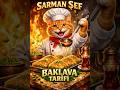 Sarman Şefle Baklava Tarifi #pratiktatlitarifleri #yemek #kedivideoları #baklavayapımı #kedili #kedi