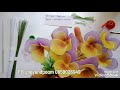 EP 194: Pansy (ดอกหน้าแมว) How to make nylon flower by ployandpoom