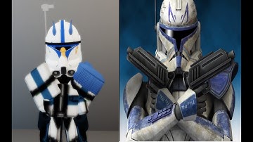 Roblox Timelines how to make Captain Rex (Helmet)