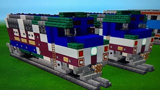 Minecraft Altamont Commuter Express EMD F40PH-3C Train Tutorial