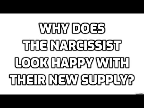 Why Does The Narcissist Look Happy With Their New Supply? - YouTube