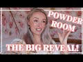 POWDER ROOM REVEAL //  I AM SO HAPPY WITH IT! // Fashion Mumblr Vlogs