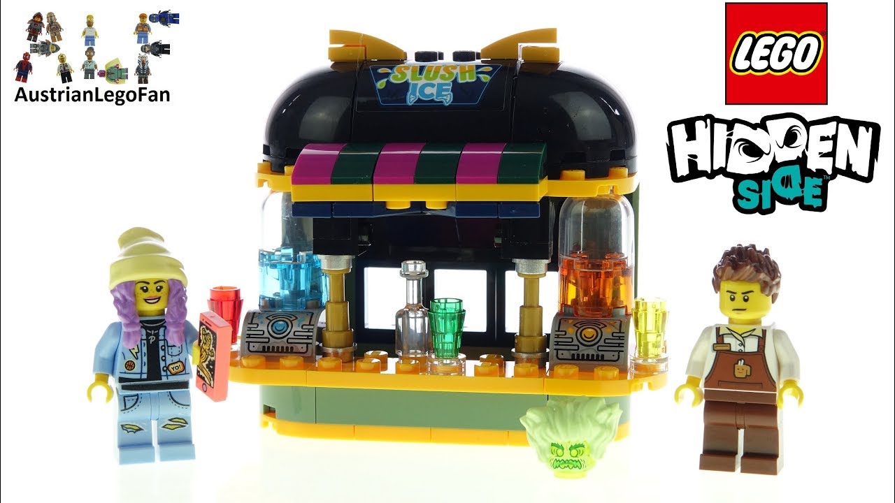 Lego Hidden Side 40336 Newbury Juice Bar - Lego Speed Build Review - YouTube