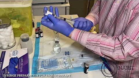 Syringe Preparation for Prolotherapy