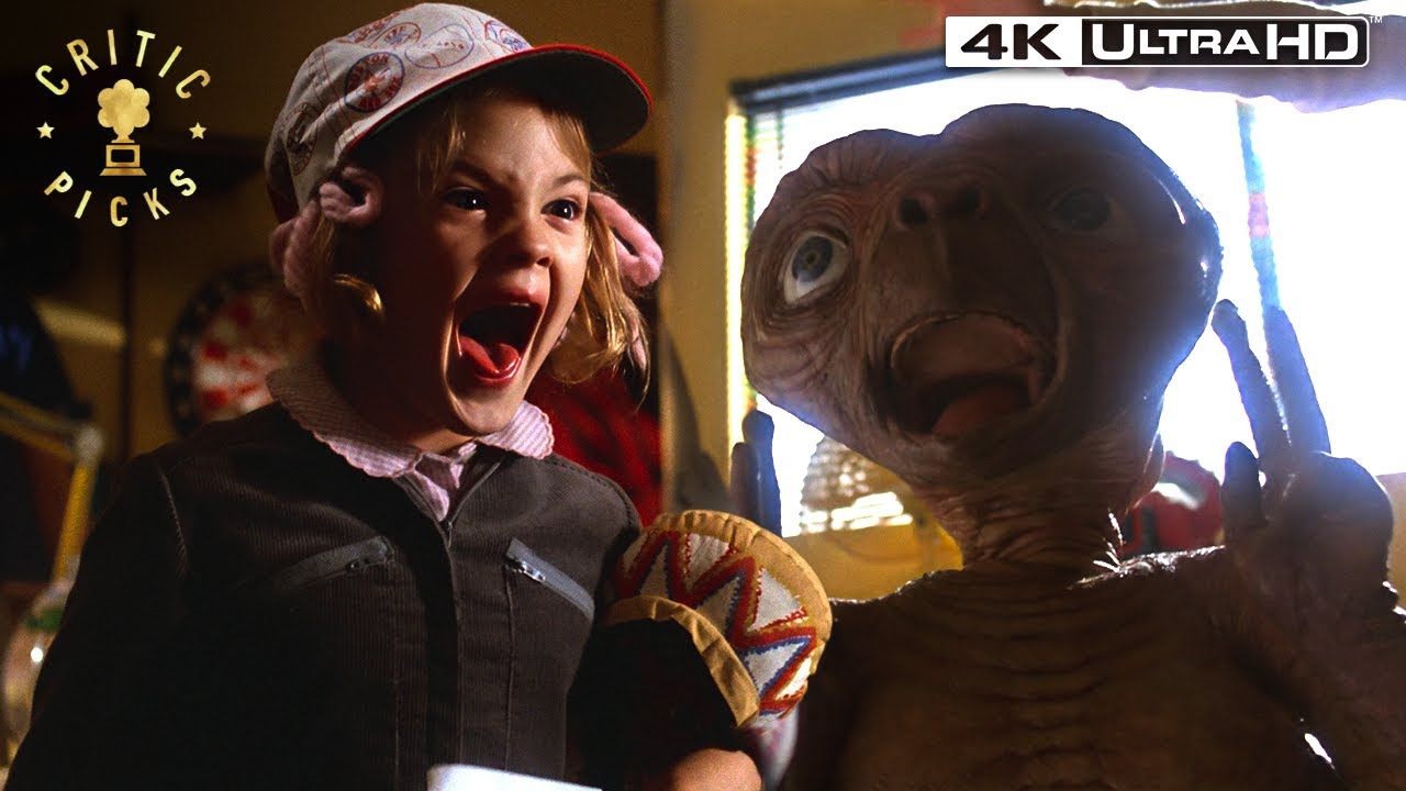 Elliot's Siblings Find ET | E.T. The Extra-Terrestrial 4k HDR