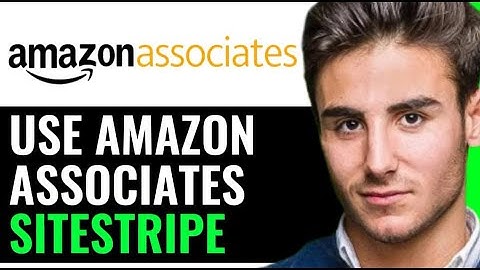 HOW TO USE AMAZON ASSOCIATES SITE STRIPE! (SUPER EASY)