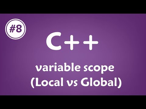 #08 [c++] - Variable Scope (Local vs Global)