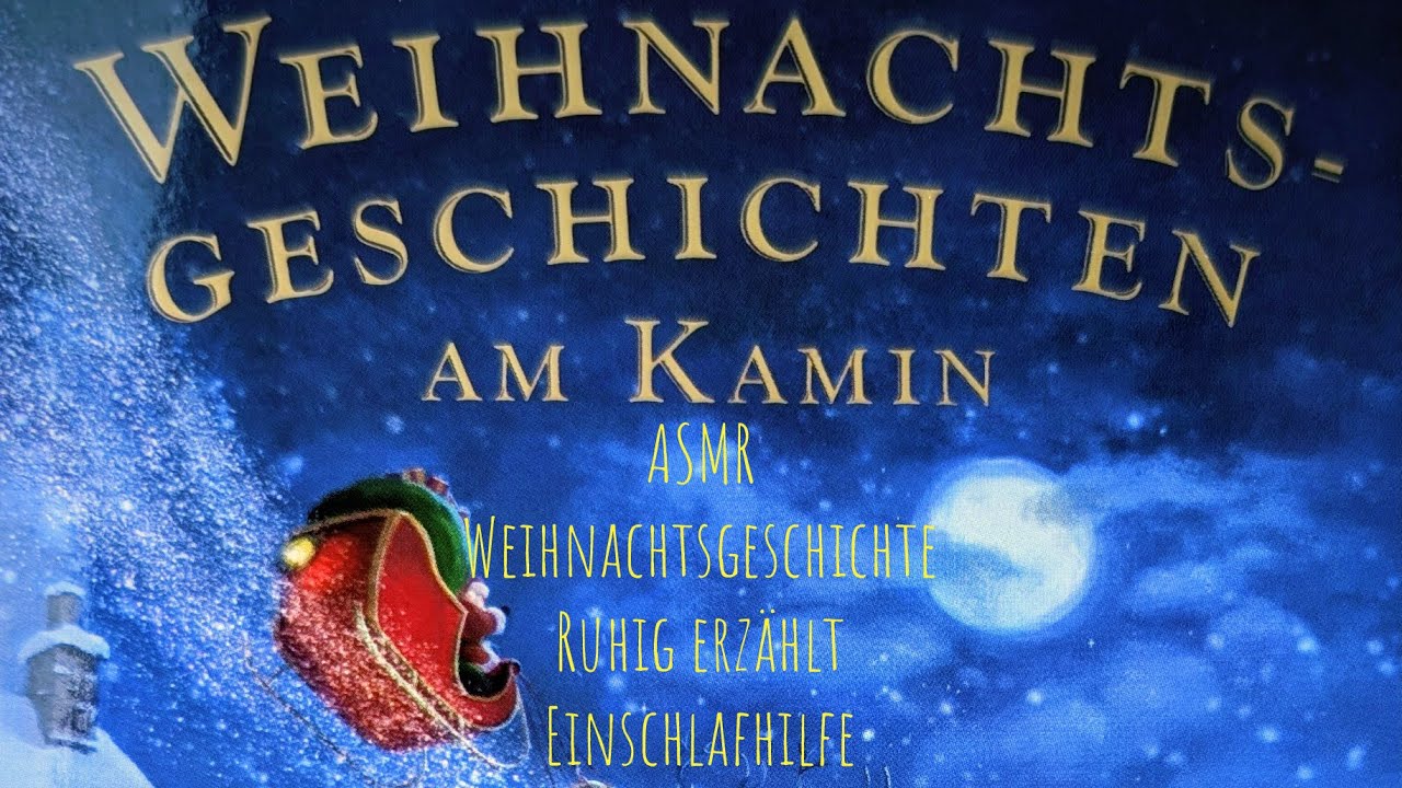 ASMR, Deutsch! Ich erzähle heute eine Weihnachtsgeschichte! Ruhig erzählt!