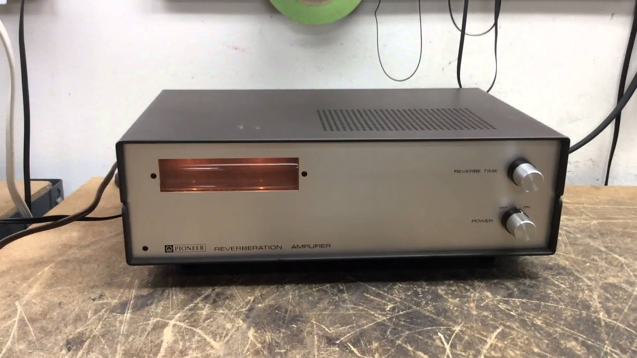 Pioneer SR-101 Reverb - YouTube