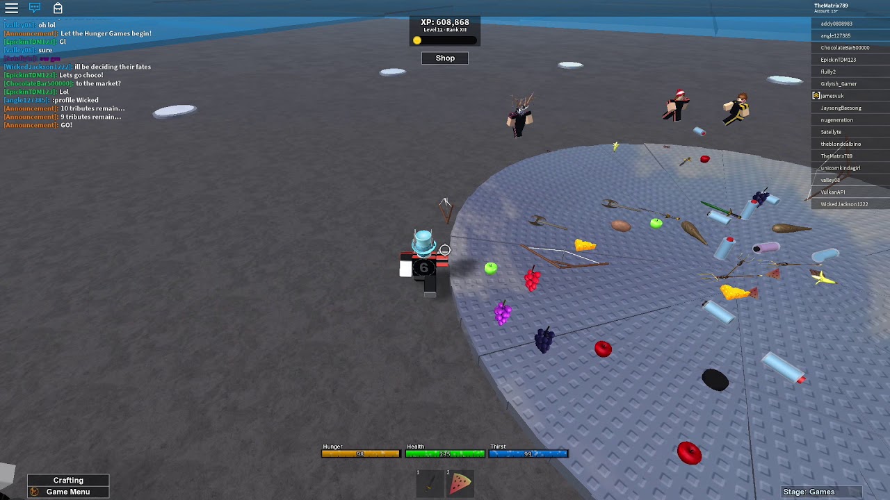 Roblox Hunger Games 21 Major Future Updates Thumbnail Coming Soon -