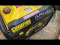 Champion 100155 Generator conversion to Natural Gas Quick Shortcut