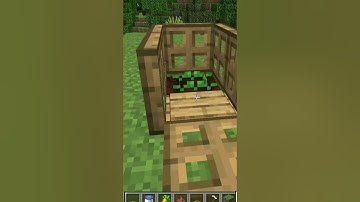 how to make a rabbit trap with working bait 🐇 🐇 #minecraft #shorts