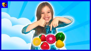 Study The Name Of Fruits And Vegetables In English With Alicethe Crazy Toy Box.