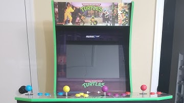 Teenage Mutant Ninja Turtle Arcade1up: Unboxing, building, and also playing the Arcade1up game