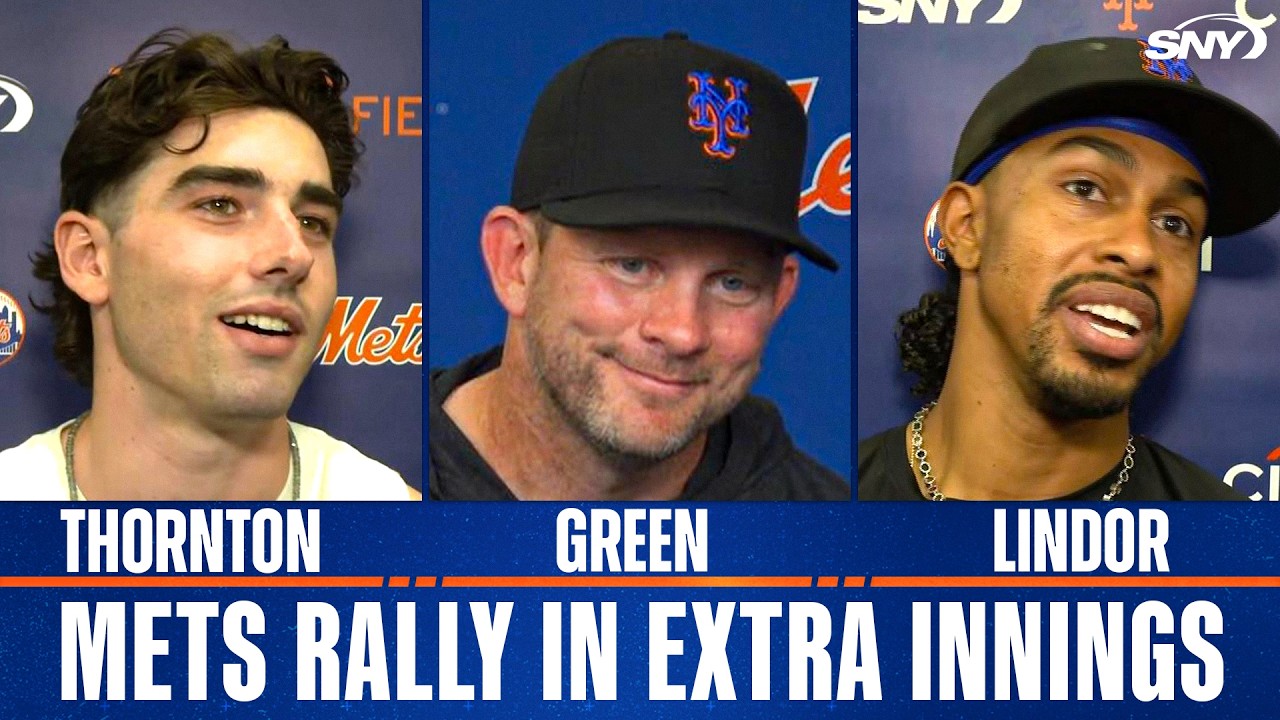 Andy Green, Zac Thornton, and Francisco Lindor on Mets’ win over Milwaukee