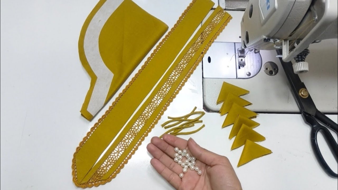 Latest & Beautiful Neck Design With Joint Lace 2024 | New Pakistani Neck Design