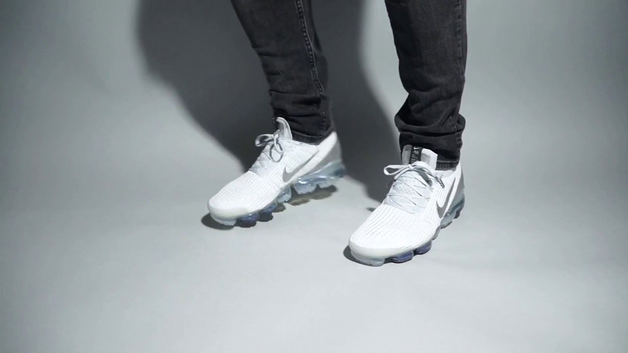 vapormax flyknit 3 white silver