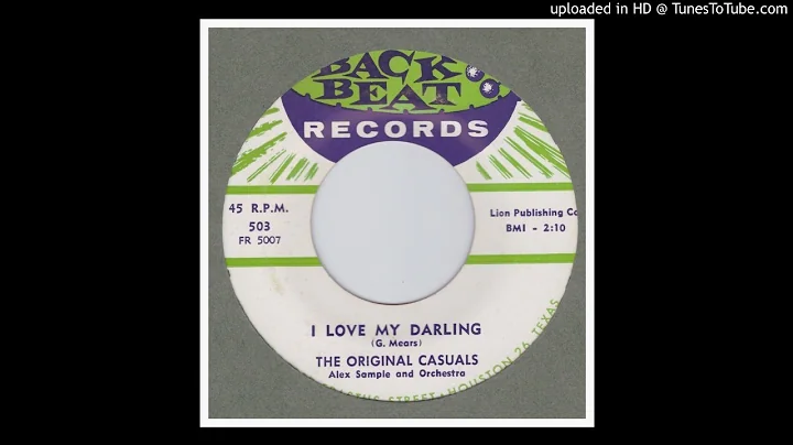 Original Casuals, The - I Love My Darling - 1958