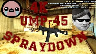 CS:GO 4K UMP-45 SPRAYDOWN