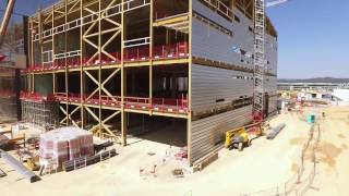 Flyover the ITER worksite - 2017/04/11