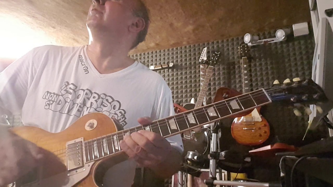 Still Got the Blues Gary Moore Cover Solo chitarra finale by Luciano