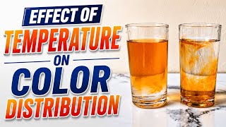 Effect of Temperature on Color Distribution (Diffusion in Hot and Cold Water) | Medi Queries