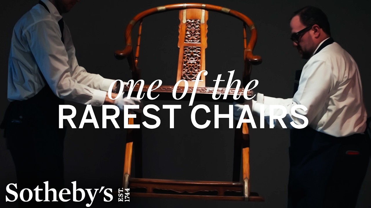 Unfold the World's Rarest Chair: Ming Huanghuali Horseshoe-Back