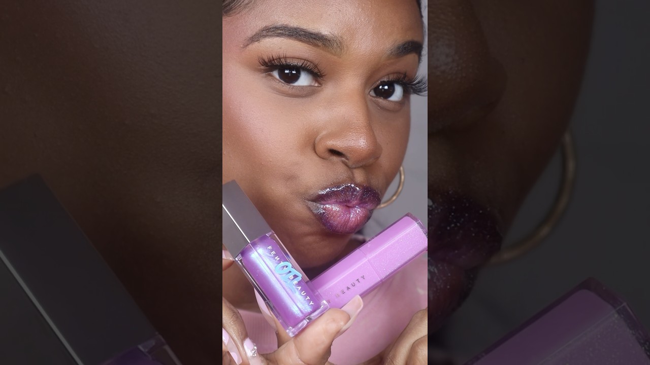 💜 Lip Combo - Fenty Icy Amethyst x MissJellyfish