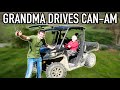 I LET MY GRANDMA DRIVE MY CAN-AM!