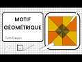 📏 Comment Dessiner un Motif Géométrique [TUTO Dessin Géométrique 124]