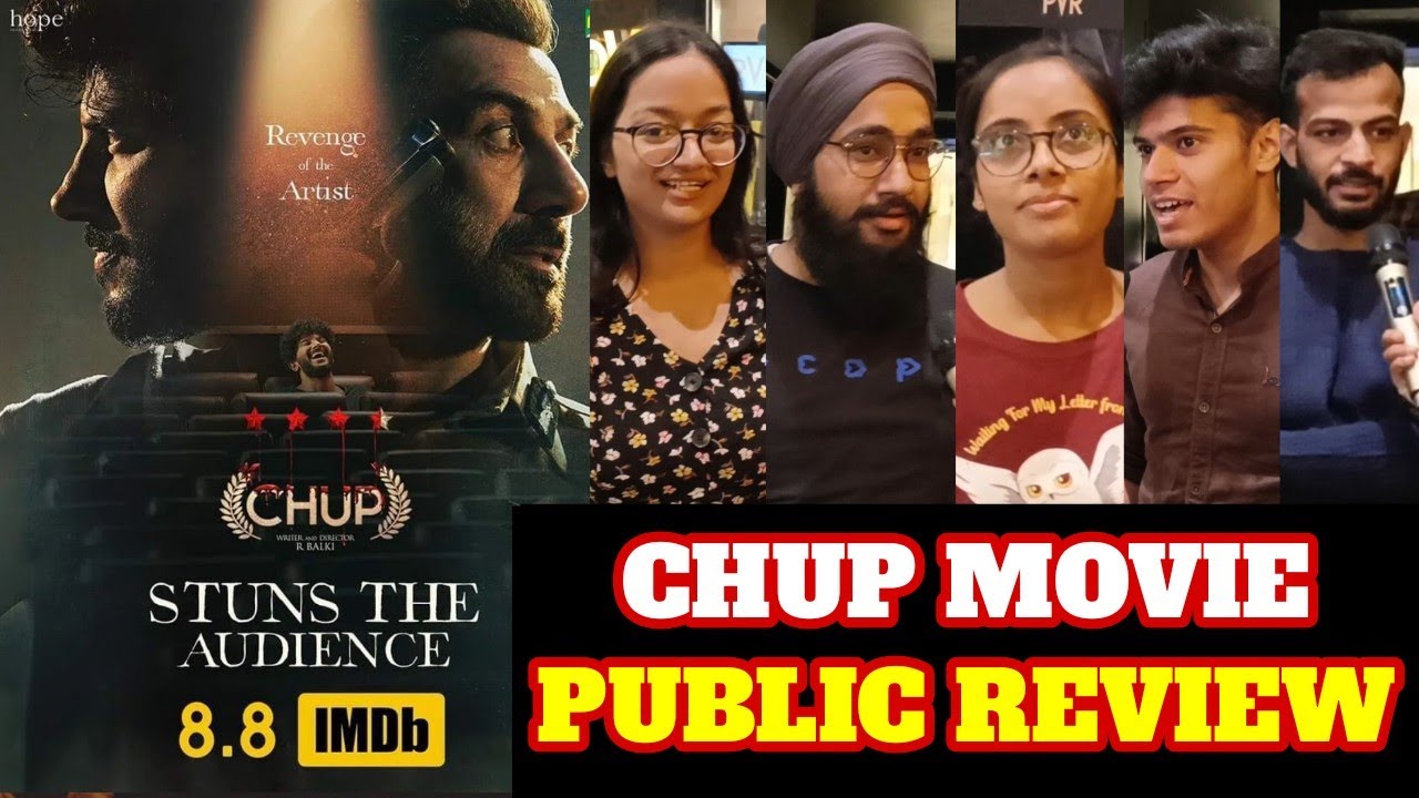 Chup Honest Public Review | Chup Public Reaction | Chup Public Talk | Sunny Deol, Dulqur