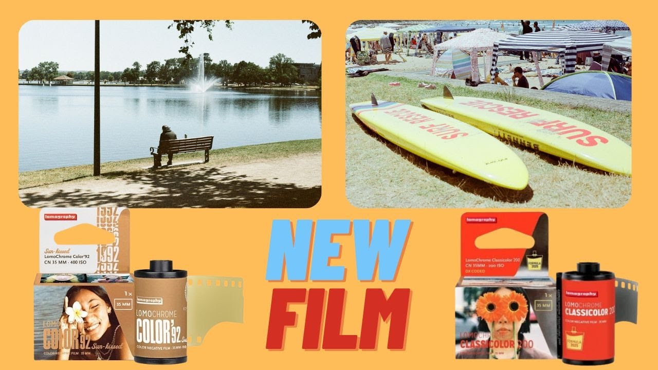 Съемка на Lomography Color ’92 и Classic Color 200 | Видеоблог о 35-мм пленочной фотографии