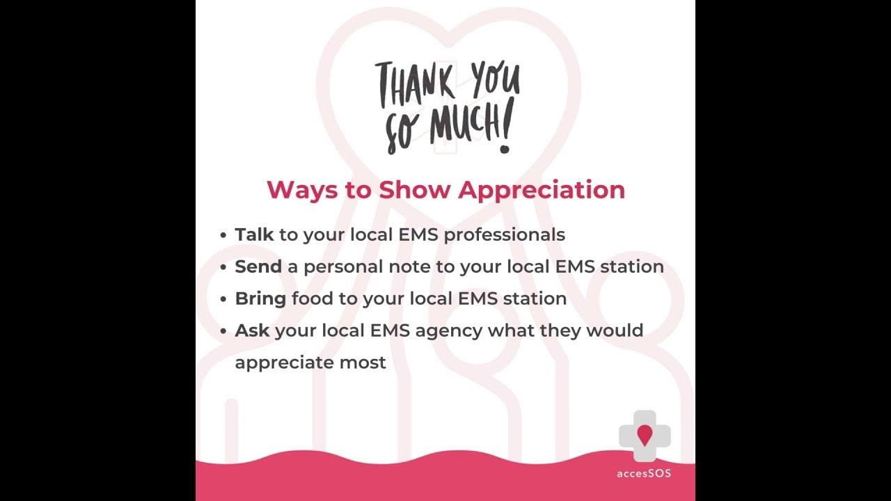 National EMS Week EMS Recognition Day YouTube