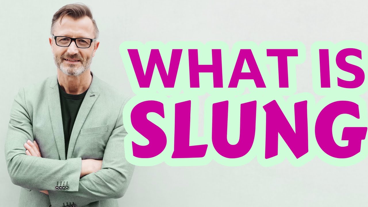 Slung | Definition of slung ð - YouTube