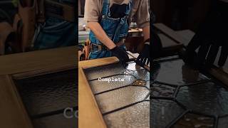 木製ドア WOOD DEPOT / 木製室内ドア ステンドグラス ID-464.