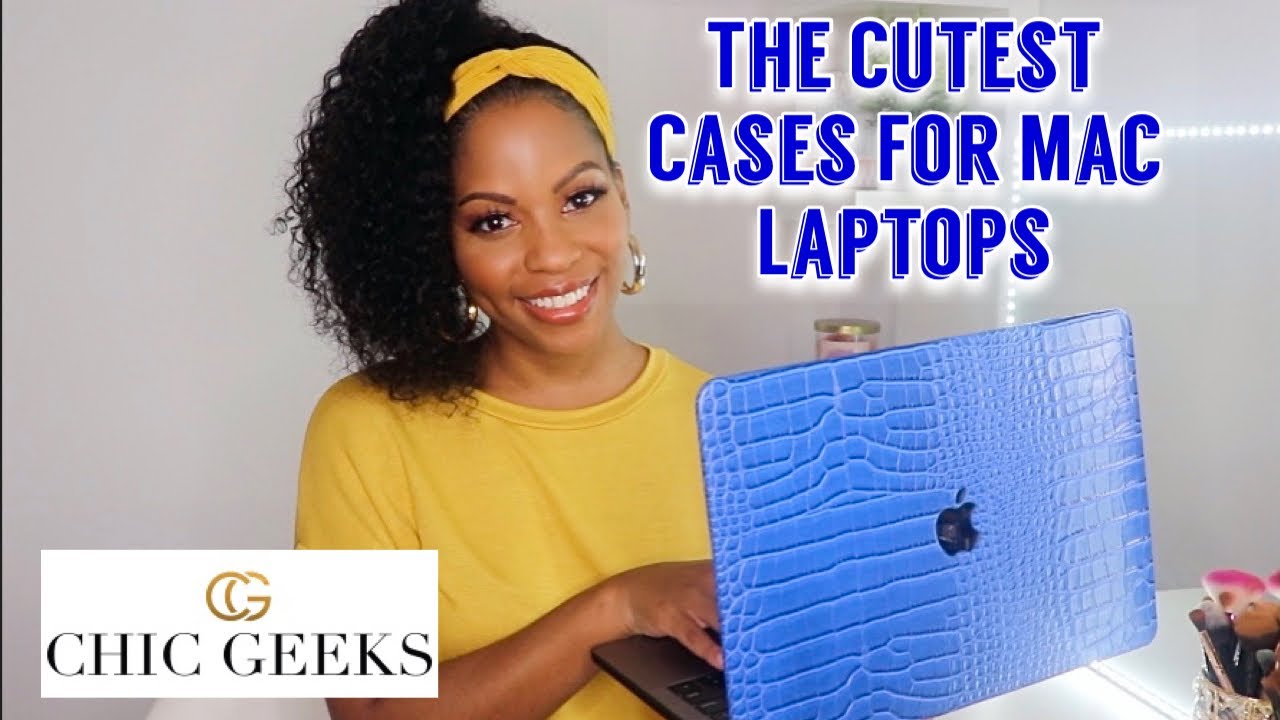 Chic Geeks Faux Snakeskin MacBook Case - Brown Snake Skin