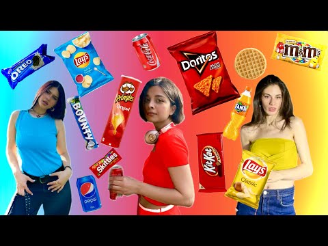 ვყიდულობთ ყველა ფერს !!! l ფერადი სნექები, სასმელები and more