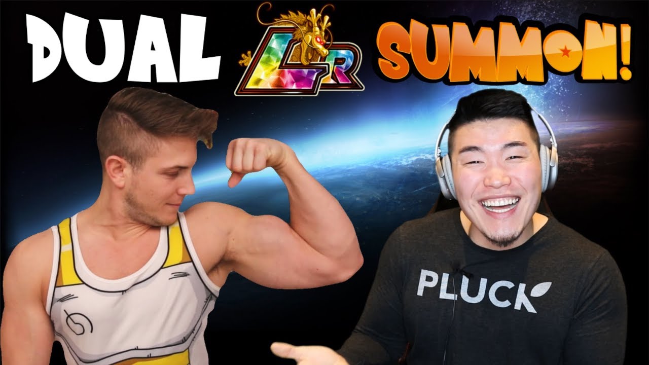 GOT HIM!!! HYPE LR Gohan Dual Summon Challenge ft. OhTheHermanity | DBZ Dokkan Battle