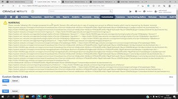 How to customise your menus on netsuite