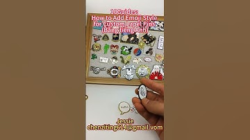 10Guides: How to Add Emoji Style for Custom Lapel Pins (Bằng tiếng Anh)