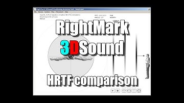 RightMark 3DSound Positioning Accuracy test: Hardware vs Software vs OpenAL Soft HRTF audio