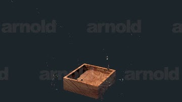 Water animation Maya (arnold renderer)