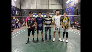 Badminton Exibition Larasati/Galih Vs Riski/Ade.