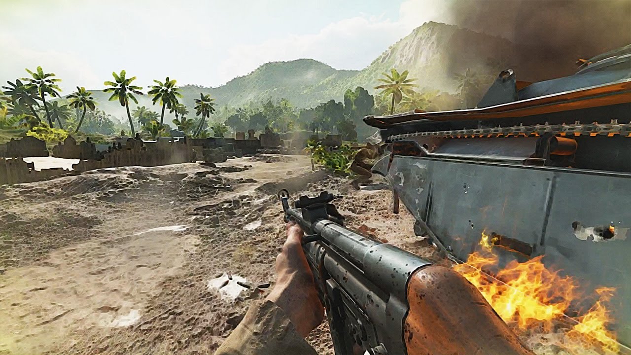 Battlefield 5 Japanese Defense On Solomon Islands No Hud Immersion Youtube