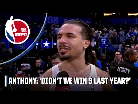 🤣 Cole Anthony in disbelief by this Magic winning streak stat | NBA on ESPN