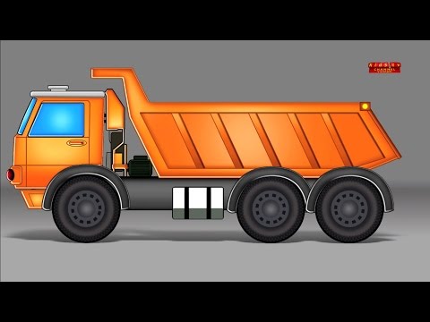 dumpster Xe tải | Sự hình thành và Sử dụng | Truck For Kids | Formation and Uses | Dumpster Truck